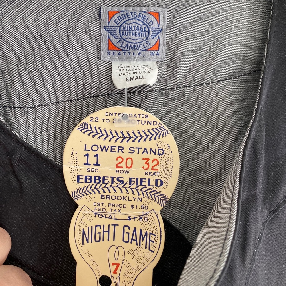 Dade County Baseball button up - Picture 2 of 4